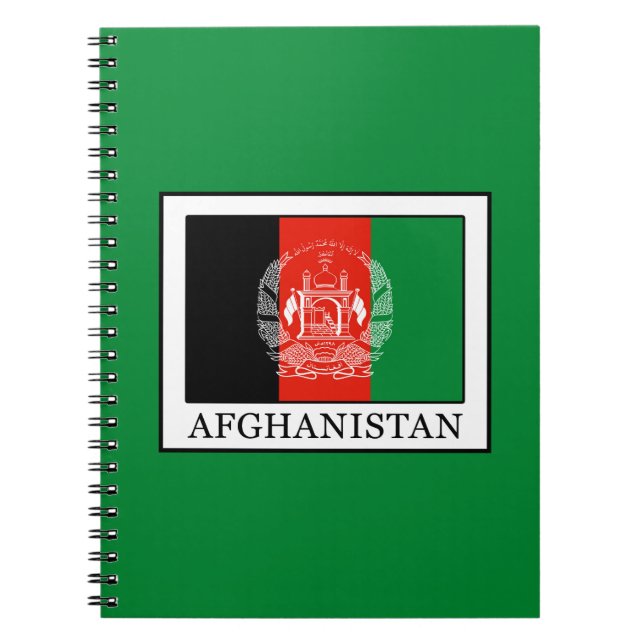 Afghanistan Anteckningsbok (Framsidan)