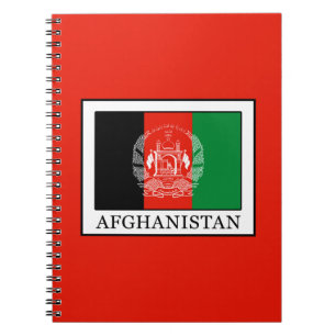 Afghanistan Anteckningsbok