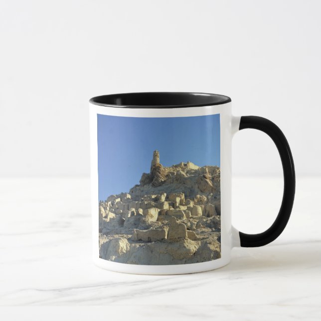 Afghanistan, Bamian-dalen. Legenden berättar att Mugg (Höger)