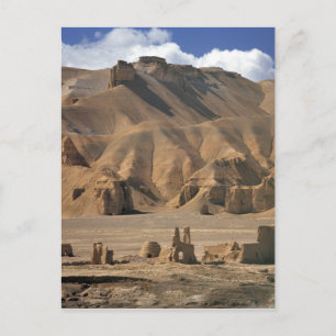 Afghanistan, Bamian Valley. Ancient tidigare Vykort