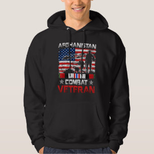 Afghanistan Combat Veteran US Veteran Militär Hoodie