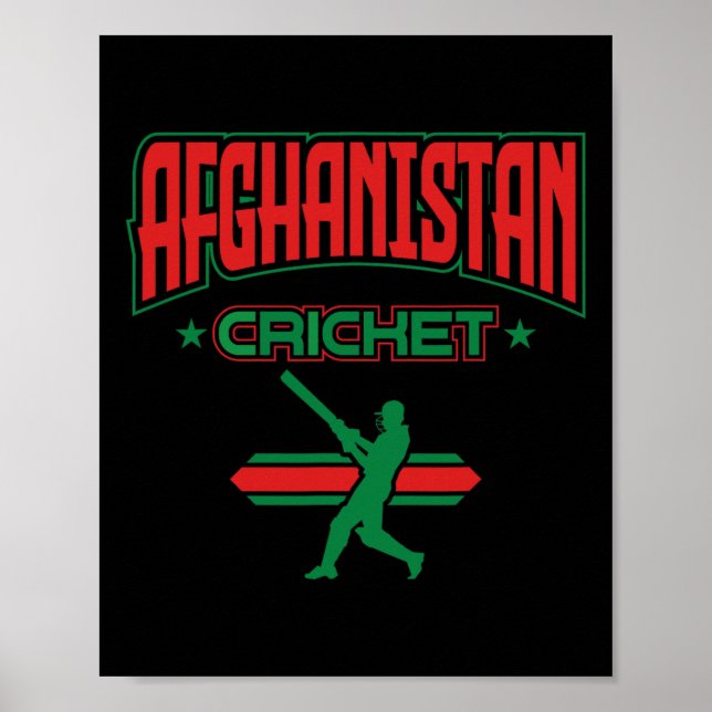 Afghanistan Cricket 1  Poster (Framsidan)
