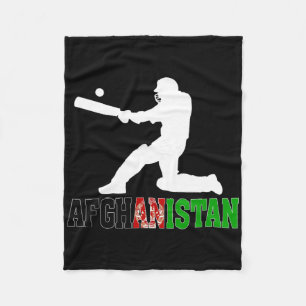 Afghanistan Cricket Fan Tröja 2025 Afghan Cricket Fleecefilt