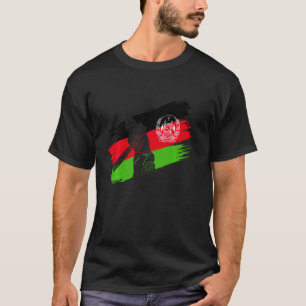 Afghanistan Flagga Afghanistan Cricket Fläkt Playe T Shirt