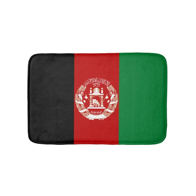 Afghanistan flagga badrumsmatta (Framsidan)