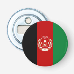 Afghanistan flagga flasköppnare