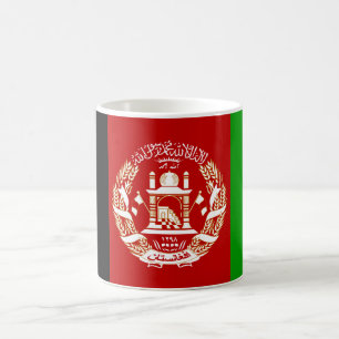 Afghanistan Flagga Kaffemugg