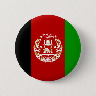 Afghanistan Flagga-knapp Knapp