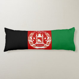 Afghanistan flagga kroppskudde