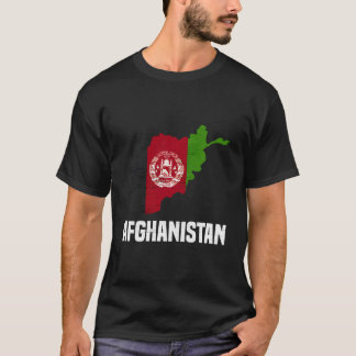 Afghanistan Flagga Land T Shirt
