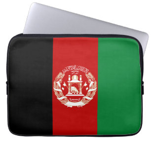 Afghanistan flagga laptop fodral