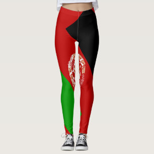 afghanistan flagga Leggings