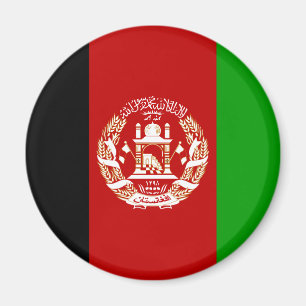 Afghanistan Flagga Magnet