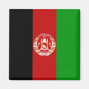 Afghanistan Flagga Magnet