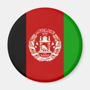 afghanistan flagga magnet