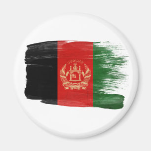 Afghanistan Flagga Magnet