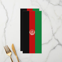Afghanistan flagga