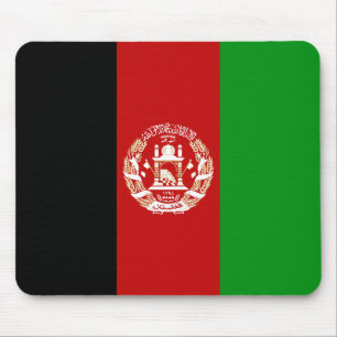 Afghanistan Flagga Mousepad Musmatta