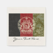 Afghanistan Flagga Party Napkins