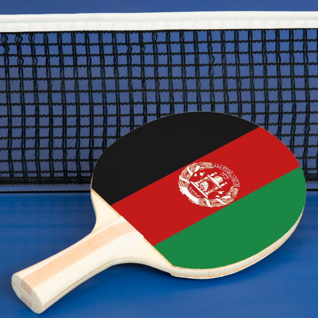 Afghanistan flagga pingisracket (Insitu)