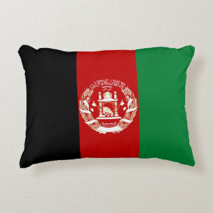 Afghanistan flagga prydnadskudde