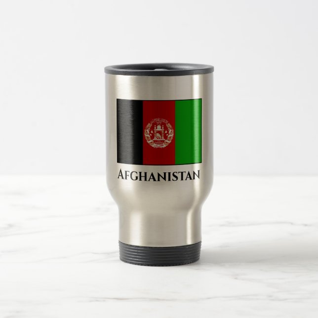 Afghanistan Flagga Resemugg (Center)