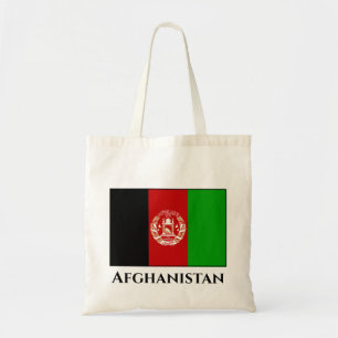 Afghanistan Flagga Tygkasse