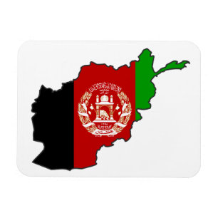 Afghanistan flaggakarta magnet
