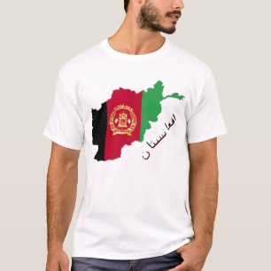 Afghanistan flaggaland tröja