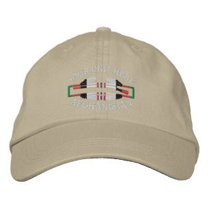 Afghanistan Kambat Infantryman Badge Hat Broderad Keps