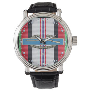 Afghanistan Kambat Infantryman Badge Watch Armbandsur