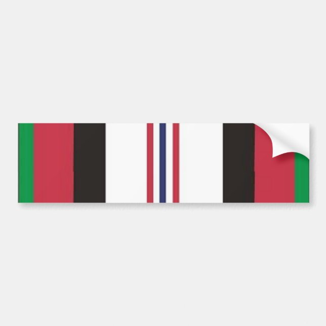 Afghanistan kampanjbildekal bildekal (Framsidan)