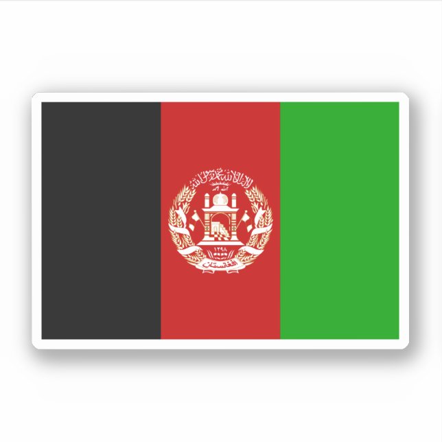 Afghanistan Klistermärken (Framsida)