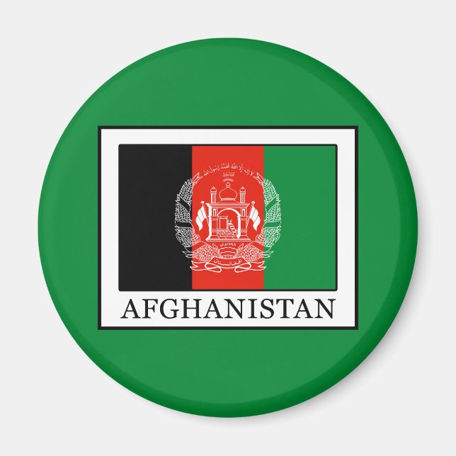 Afghanistan Magnet (Framsidan)