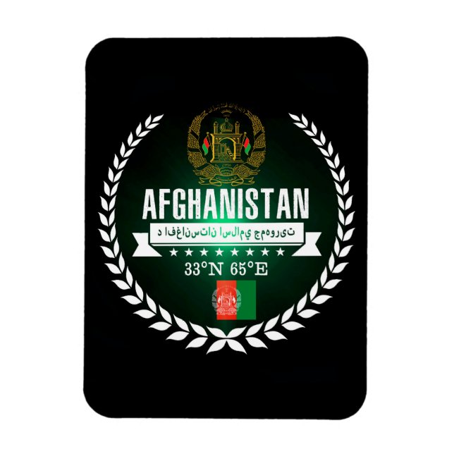 Afghanistan Magnet (Vertikal)