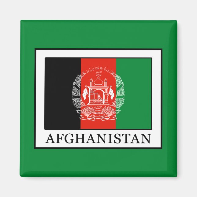 Afghanistan Magnet (Framsidan)