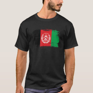 Afghanistan Outfit Afghanistan Flagga Symbol I L T Shirt
