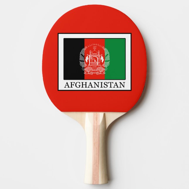 Afghanistan Pingisracket (Framsidan)