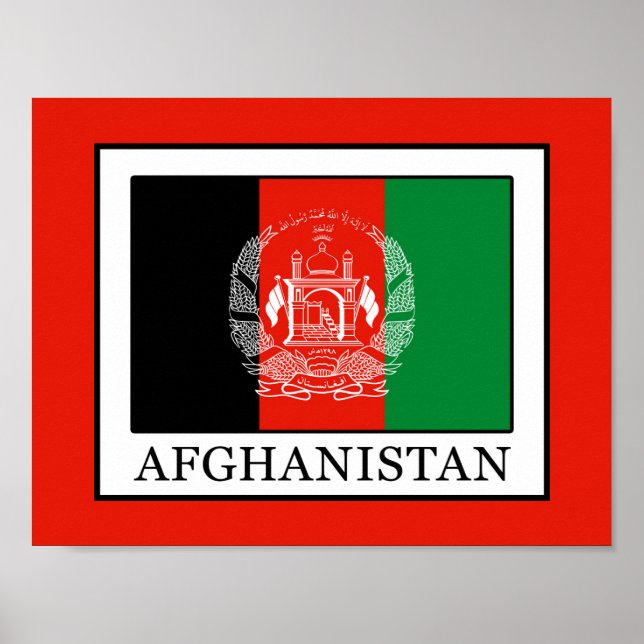 Afghanistan Poster (Framsidan)