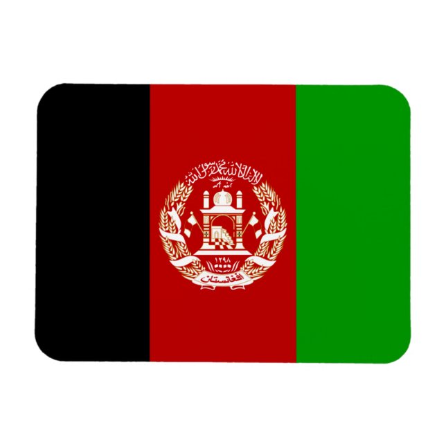 Afghanistan Premium Magnet (Horisontell)