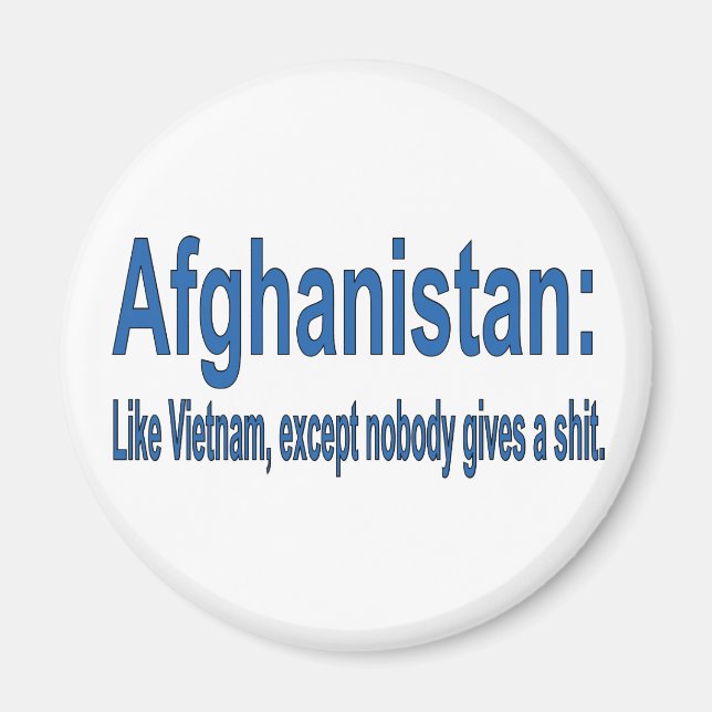 Afghanistan: som Vietnam utom Magnet (Framsidan)