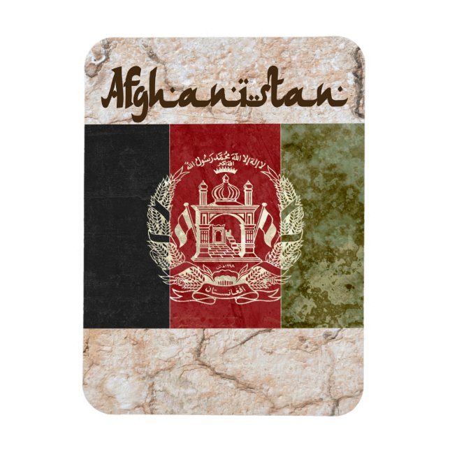 Afghanistan Souvenir Magnet (Vertikal)