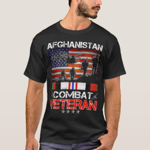 afghanistan stridsveteran us veteran militär t shirt