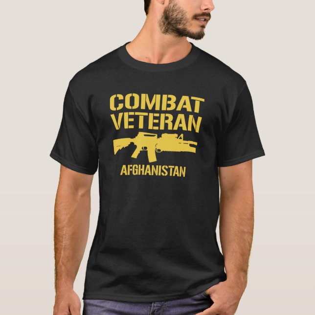 Afghanistan stridveteran tröja (Framsida)