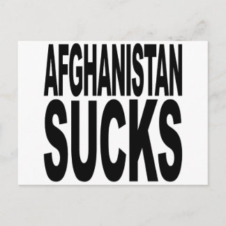 Afghanistan Sucks Vykort