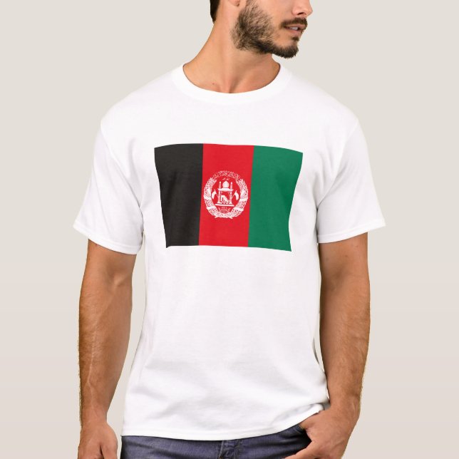 Afghanistan T-tröja T-shirt (Framsida)