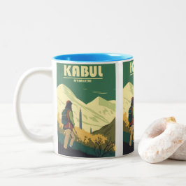 Afghanistan Travel Poster Coffee Mugg