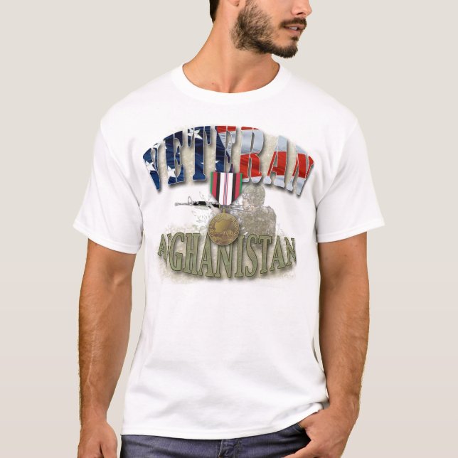 AFGHANISTAN VETERAN T SHIRT (Framsida)