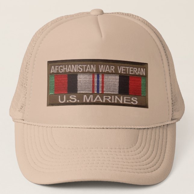 afghanistan veteran truckerkeps (Framsida)