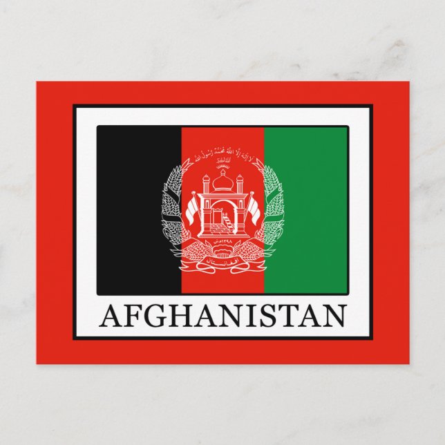 Afghanistan Vykort (Framsida)